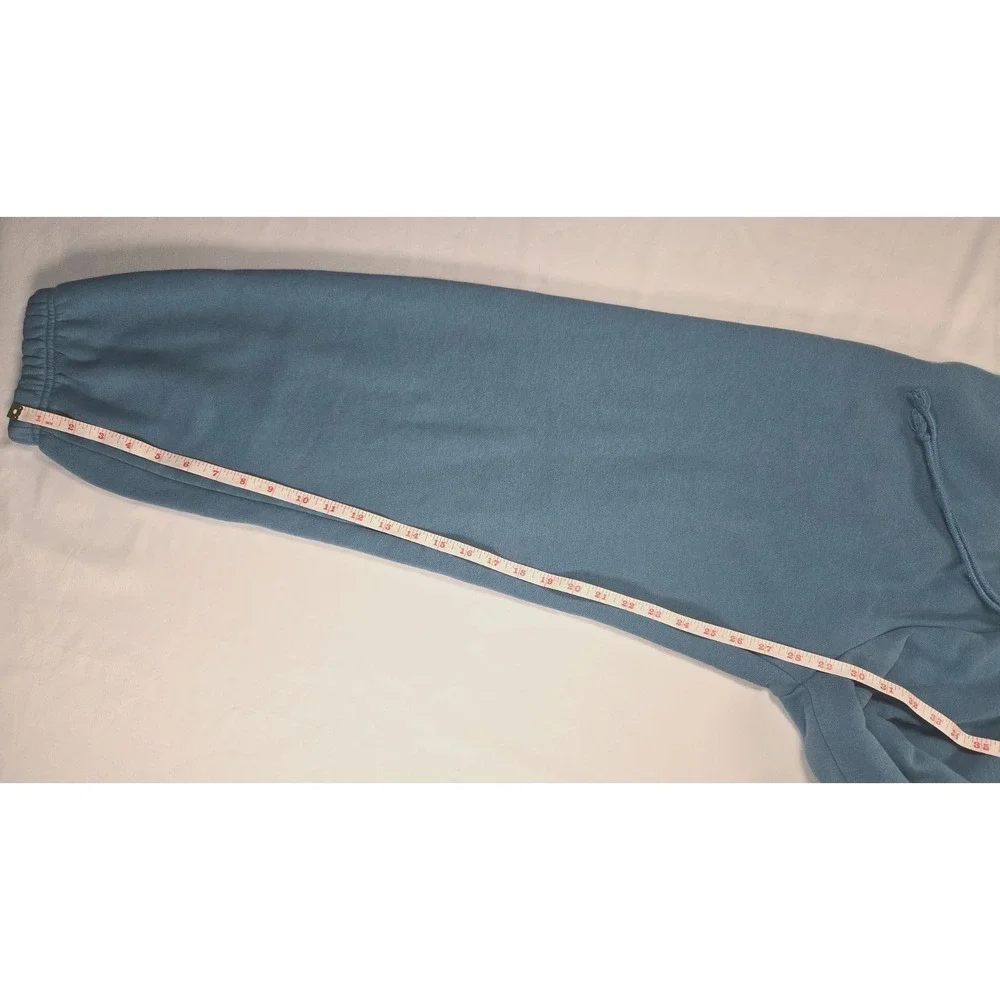 Nike Sportswear Phoenix Fleece Blue High-Waisted Oversized Sweatpants Sz S